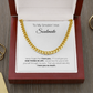 To My Smokin' Hot Soulmate | Cuban Link Chain Necklace
