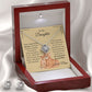 To My Daughter from Mom | Love Knot Necklace