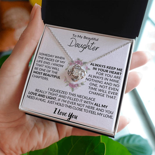 TO MY BEAUTIFUL DAUGHTER NECKLACE | SOMEDAY WHEN | DAUGHTER NECKLACE