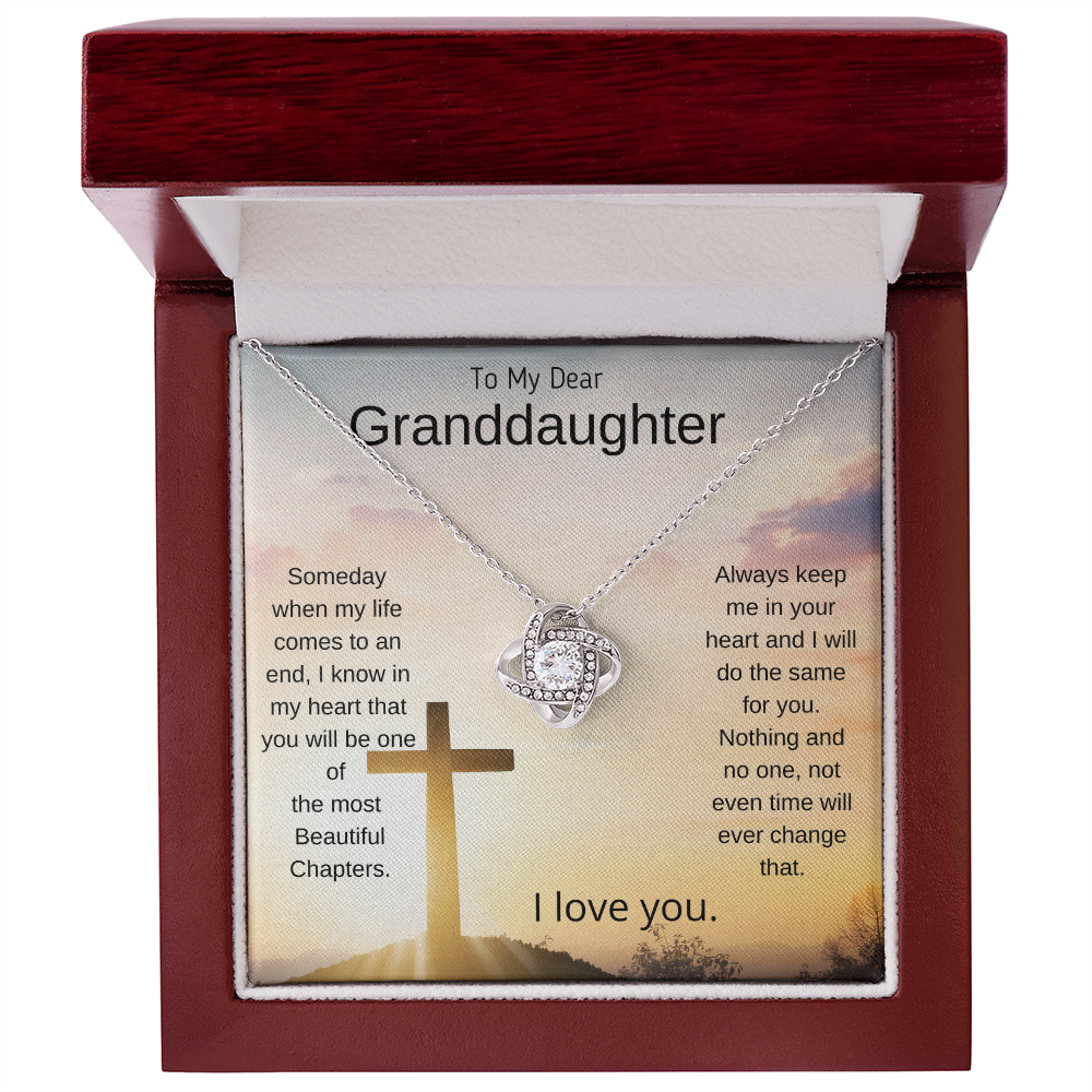 Love Knot Necklace | To My Dear Granddaughter