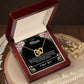 To My Mom Necklace Gift | Interlocking Hearts Necklace | Mother's Day Gift Necklace | Gifts That I Love