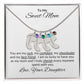 Mother's Day Gift | To My Sweet Mom | Personalized Necklace | Gifts That I Love