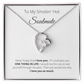 To My Smokin Hot Soulmate | Soulmate Heart Necklace